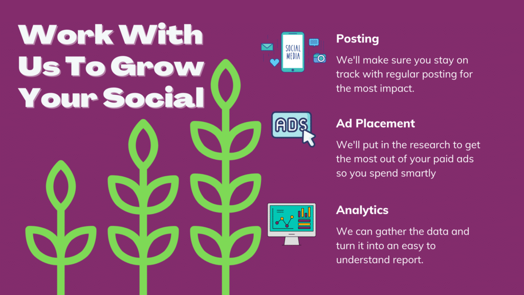 Work With Us To Grow Your Social